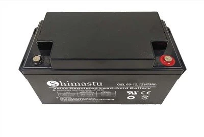 Batterie plomb-acide gel régulée par valve